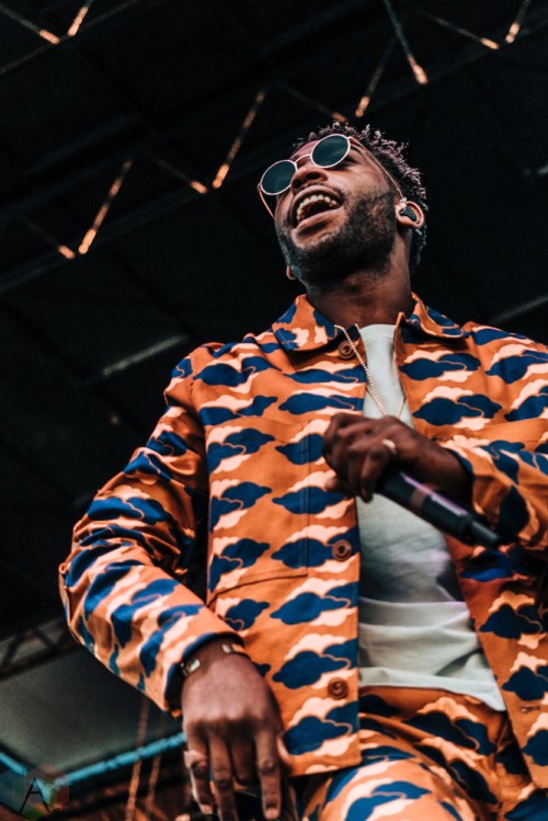 Tinie Tempah performs at NXNE Port Lands in Toronto on June 24, 2017. (Photo: Nicole De Khors/Aesthetic Magazine)