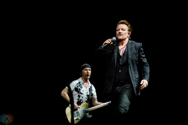 U2 performs at Rogers Centre in Toronto on June 23, 2017. (Photo: Lisa Mark/Aesthetic Magazine)