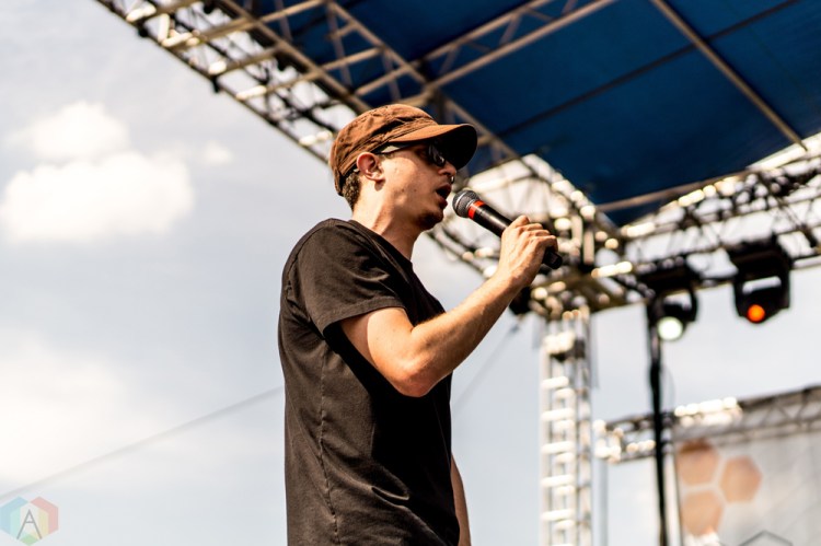 Watsky performs at the Bunbury Music Festival in Cincinnati on June 4, 2017. (Photo: Taylor Ohryn/Aesthetic Magazine)