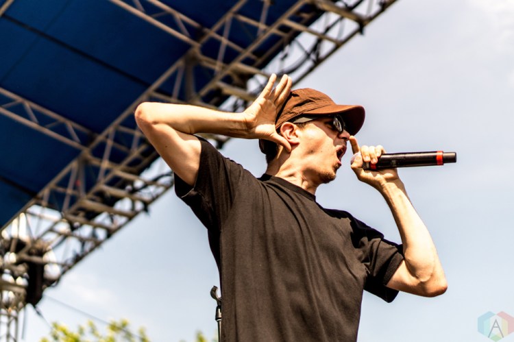 Watsky performs at the Bunbury Music Festival in Cincinnati on June 4, 2017. (Photo: Taylor Ohryn/Aesthetic Magazine)
