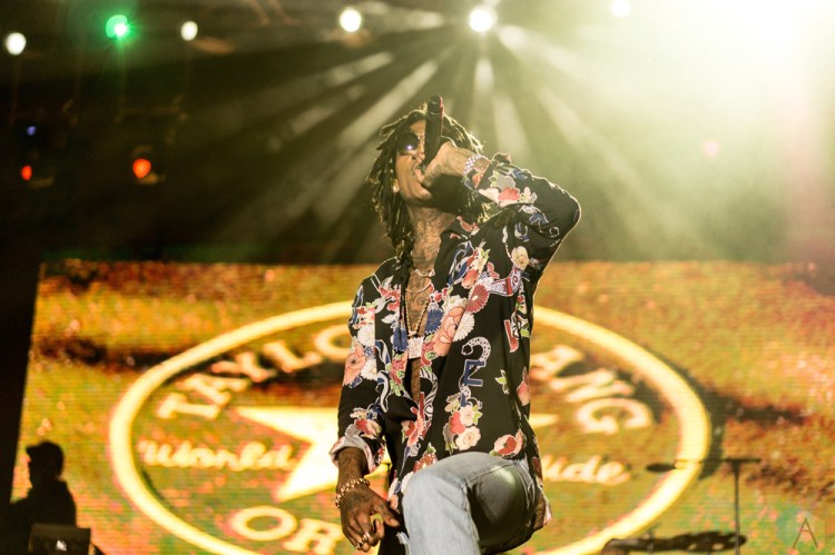 Wiz Khalifa performs at the Bunbury Music Festival in Cincinnati on June 2, 2017. (Photo: Taylor Ohryn/Aesthetic Magazine)