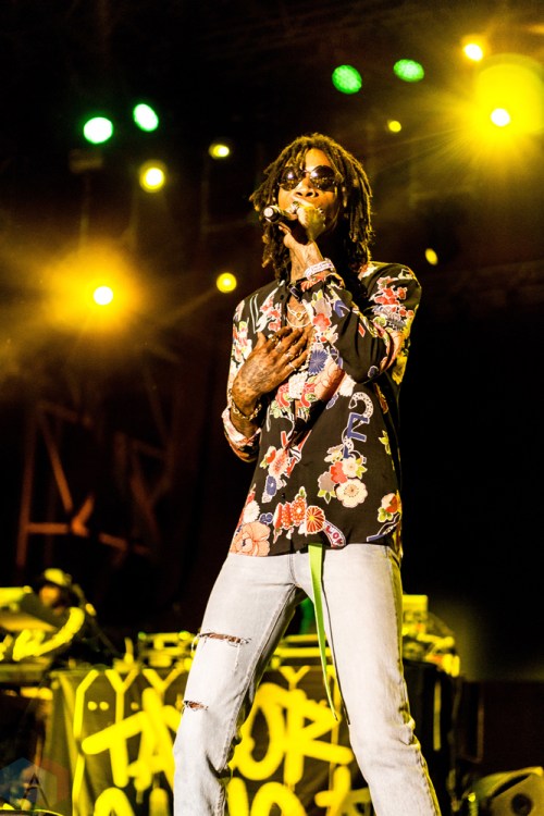 Wiz Khalifa performs at the Bunbury Music Festival in Cincinnati on June 2, 2017. (Photo: Taylor Ohryn/Aesthetic Magazine)