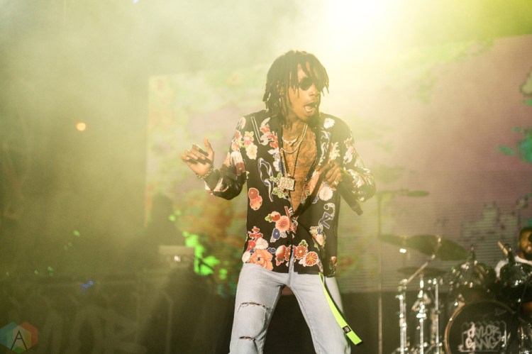 Wiz Khalifa performs at the Bunbury Music Festival in Cincinnati on June 2, 2017. (Photo: Taylor Ohryn/Aesthetic Magazine)