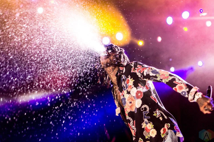 Wiz Khalifa performs at the Bunbury Music Festival in Cincinnati on June 2, 2017. (Photo: Taylor Ohryn/Aesthetic Magazine)