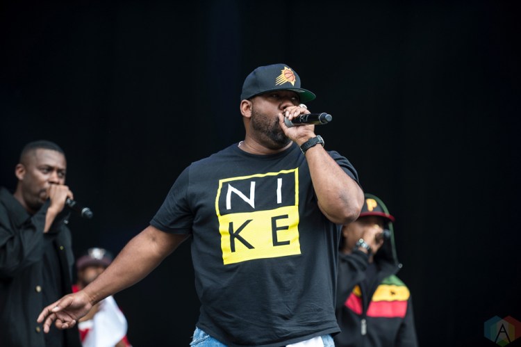 Wu-Tang Clan performs at Montebello Rockfest in Montebello, Quebec on June 23, 2017. (Photo: Greg Matthews/Aesthetic Magazine)