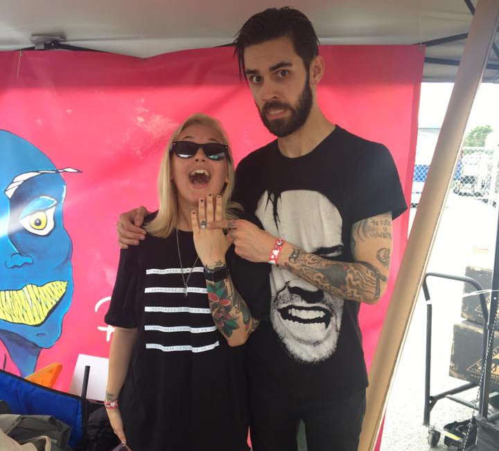 18th And Addison at 2017 Warped Tour. 