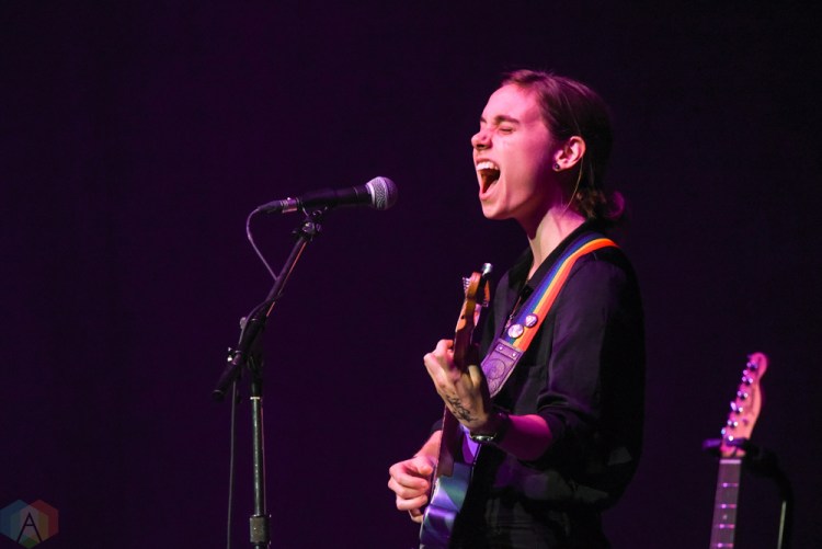 Julien Baker performs at Sony Centre in Toronto on July 27, 2017. (Photo: Jaime Espinoza/Aesthetic Magazine)