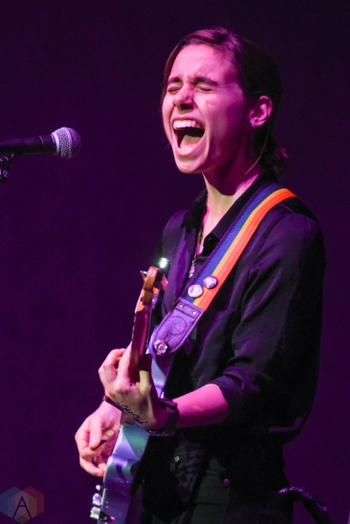 Julien Baker performs at Sony Centre in Toronto on July 27, 2017. (Photo: Jaime Espinoza/Aesthetic Magazine)
