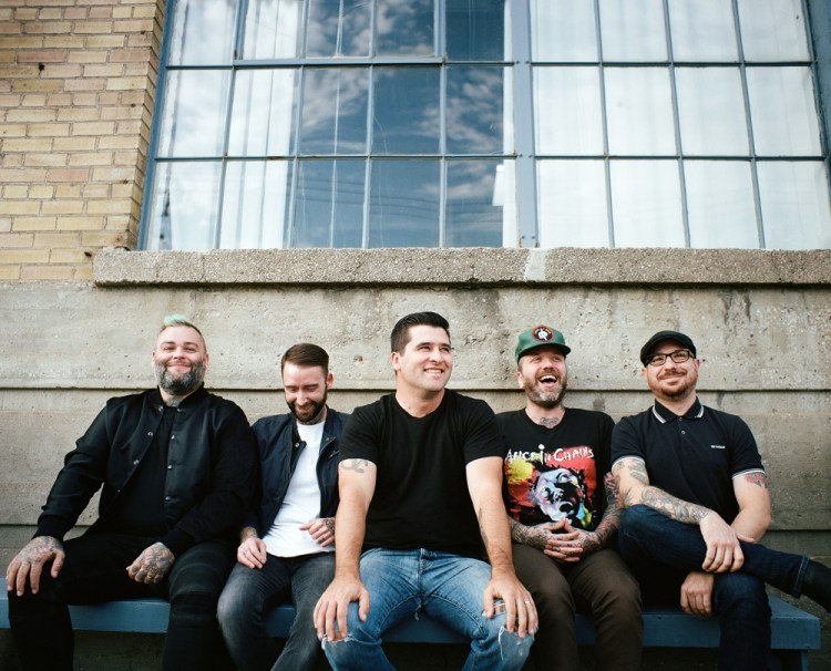 Alexisonfire. (Photo: Vanessa Heins)