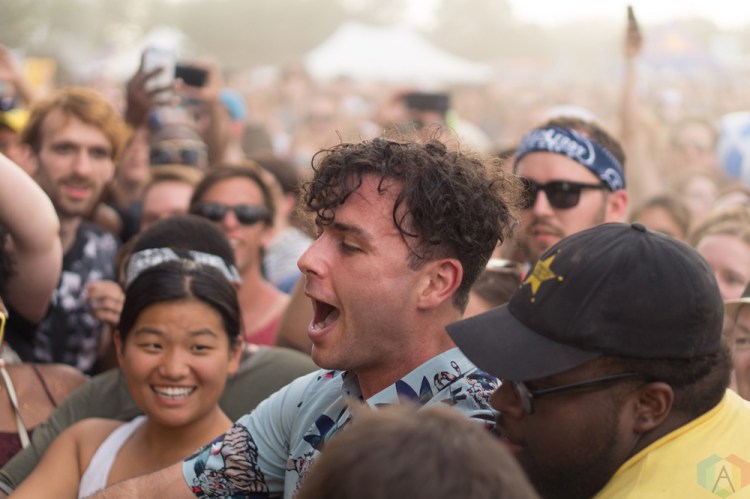 Arkells perform at Mo Pop Festival in Detroit on July 30, 2017. (Photo: Taylor Ohryn/Aesthetic Magazine)