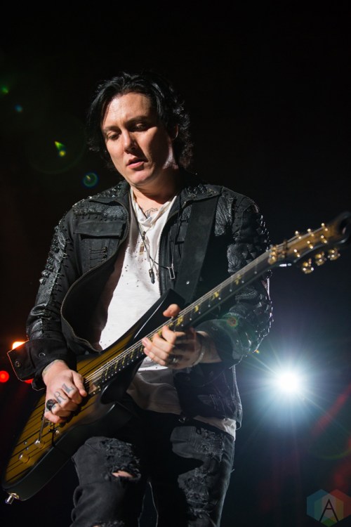 Avenged Sevenfold performs at Rogers Centre in Toronto on July 16, 2017. (Photo: Lisa Mark/Aesthetic Magazine)