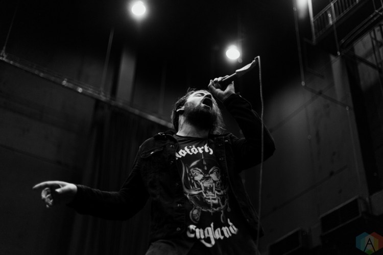 Beartooth performs at the 2017 Warped Tour at the Lakewood Amphitheatre in Atlanta on June 29, 2017. (Photo: Irma Ali/Aesthetic Magazine)