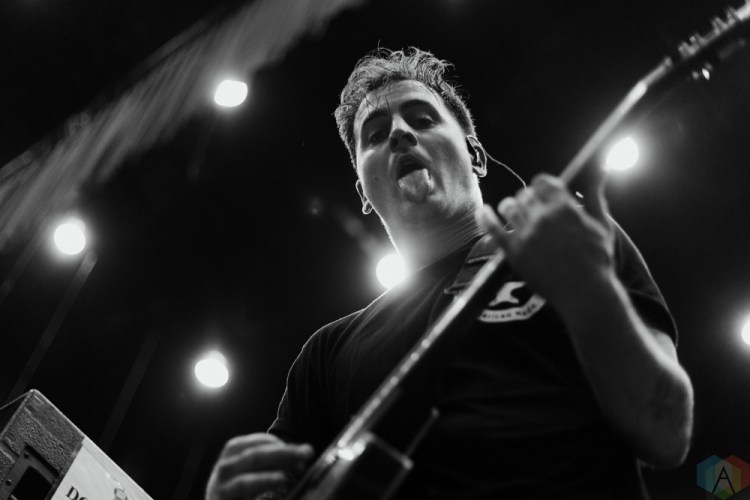 Beartooth performs at the 2017 Warped Tour at the Lakewood Amphitheatre in Atlanta on June 29, 2017. (Photo: Irma Ali/Aesthetic Magazine)