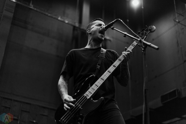 Beartooth performs at the 2017 Warped Tour at the Lakewood Amphitheatre in Atlanta on June 29, 2017. (Photo: Irma Ali/Aesthetic Magazine)