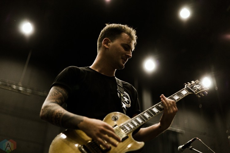 Beartooth performs at the 2017 Warped Tour at the Lakewood Amphitheatre in Atlanta on June 29, 2017. (Photo: Irma Ali/Aesthetic Magazine)