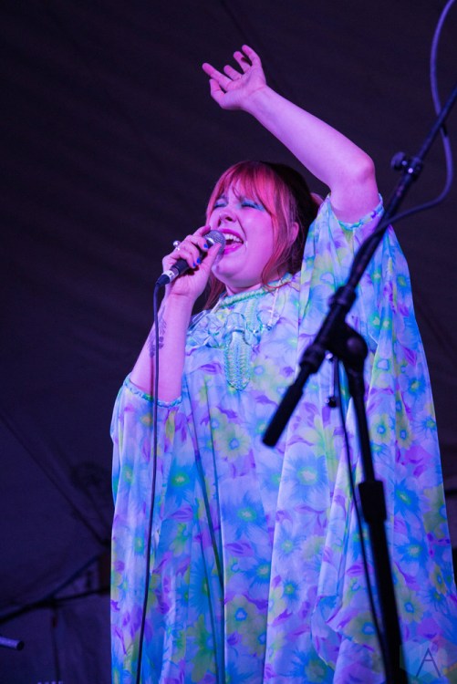 Begonia performs at Hillside Festival on July 14, 2017. (Photo: Morgan Hotston/Aesthetic Magazine)
