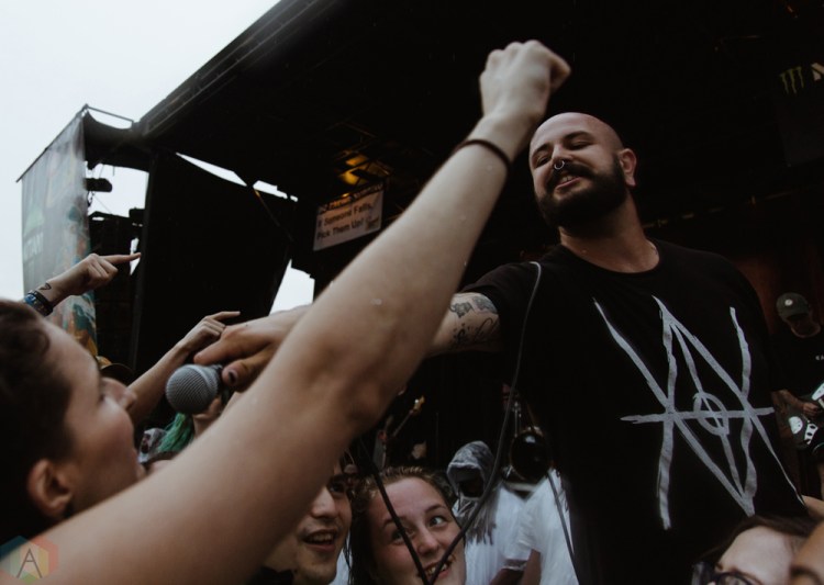 Being As An Ocean performs at the 2017 Warped Tour at the Lakewood Amphitheatre in Atlanta on June 29, 2017. (Photo: Irma Ali/Aesthetic Magazine)