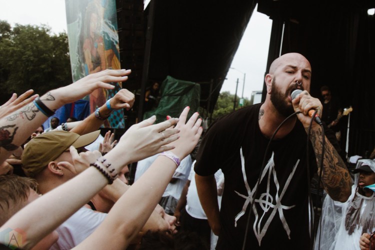 Being As An Ocean performs at the 2017 Warped Tour at the Lakewood Amphitheatre in Atlanta on June 29, 2017. (Photo: Irma Ali/Aesthetic Magazine)