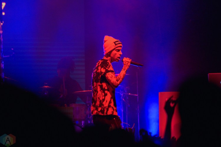 Blackbear performs at Phoenix Concert Theatre in Toronto on July 6, 2017. (Photo: Joanna Glezakos/Aesthetic Magazine)