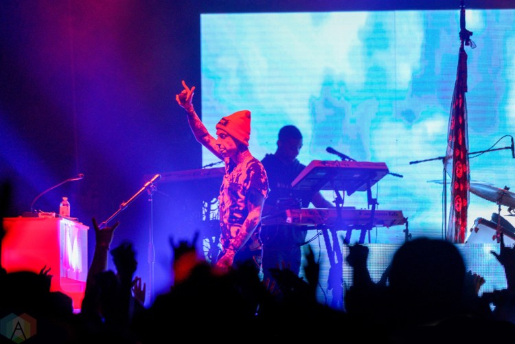 Blackbear performs at Phoenix Concert Theatre in Toronto on July 6, 2017. (Photo: Joanna Glezakos/Aesthetic Magazine)