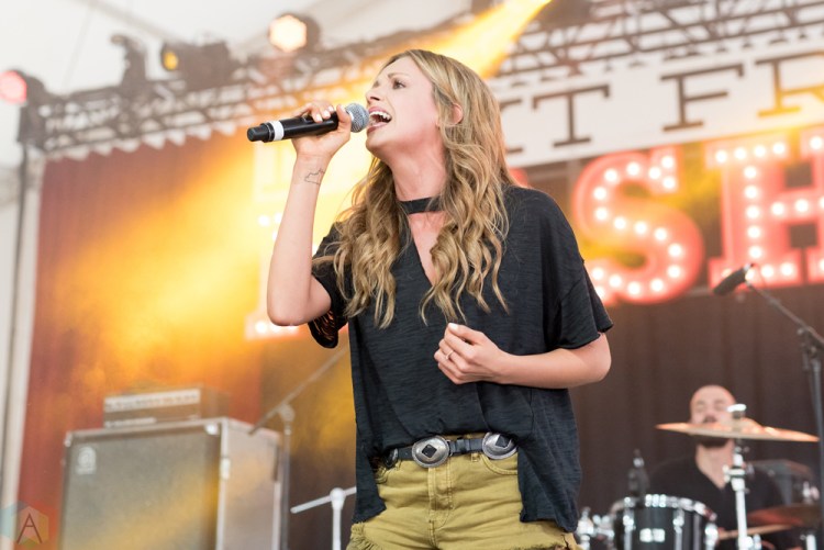Carly Pearce performs at Faster Horses Music Festival in Michigan on July 21, 2017. (Photo: Jennifer Boris/Aesthetic Magazine)
