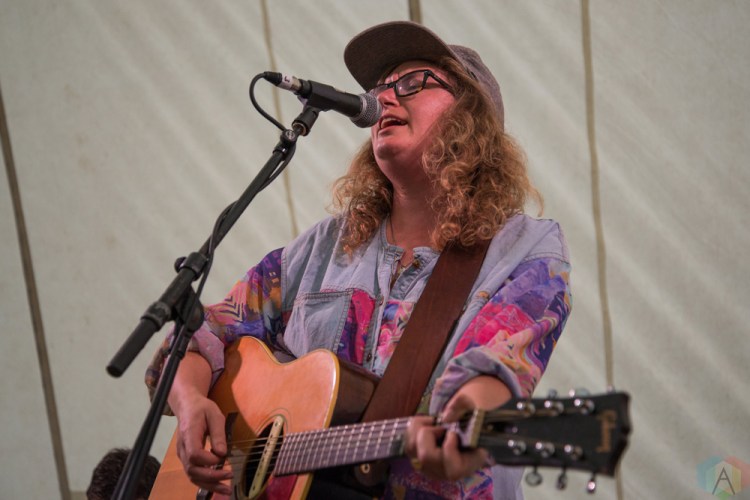 Charlotte Cornfield performs at Hillside Festival on July 16, 2017. (Photo: Morgan Hotston/Aesthetic Magazine)