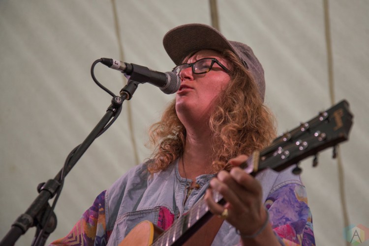 Charlotte Cornfield performs at Hillside Festival on July 16, 2017. (Photo: Morgan Hotston/Aesthetic Magazine)