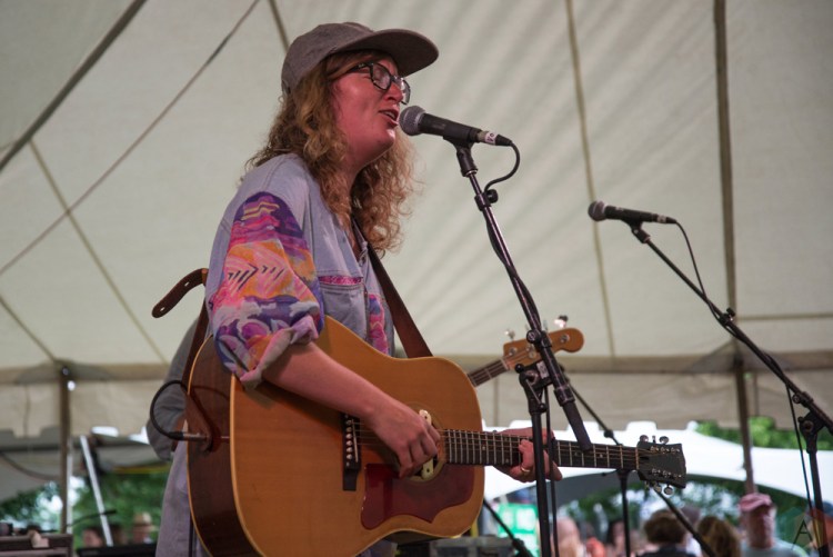 Charlotte Cornfield performs at Hillside Festival on July 16, 2017. (Photo: Morgan Hotston/Aesthetic Magazine)