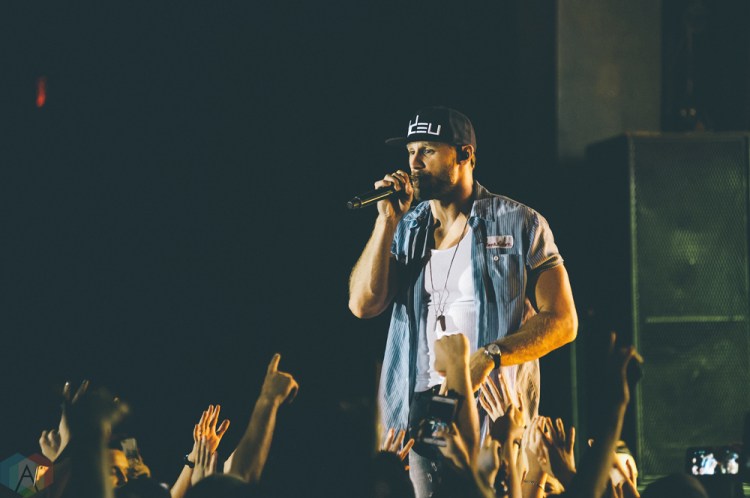 Chase Rice performs at Commodore Ballroom in Vancouver on July 28, 2017. (Photo: Timothy Nguyen/Aesthetic Magazine)