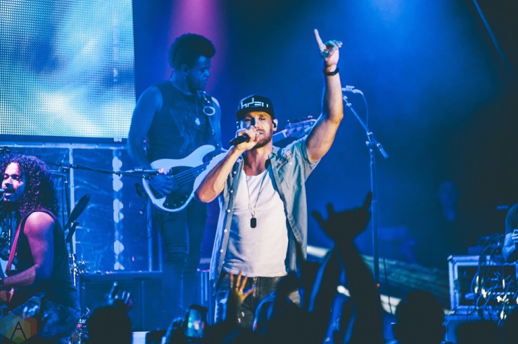 Chase Rice performs at Commodore Ballroom in Vancouver on July 28, 2017. (Photo: Timothy Nguyen/Aesthetic Magazine)