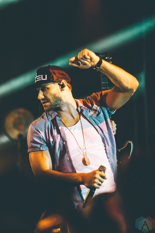 Chase Rice performs at Commodore Ballroom in Vancouver on July 28, 2017. (Photo: Timothy Nguyen/Aesthetic Magazine)