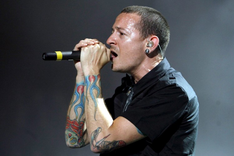 Chester Bennington of Linkin Park.