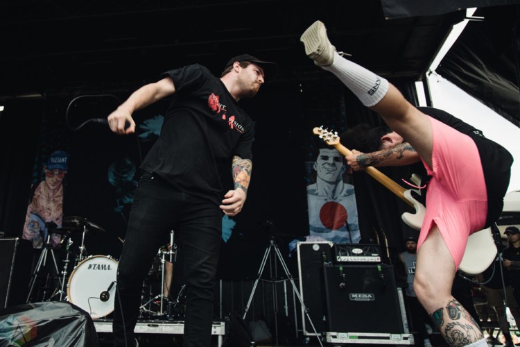 Counterparts performs at the 2017 Warped Tour at the Lakewood Amphitheatre in Atlanta on June 29, 2017. (Photo: Irma Ali/Aesthetic Magazine)