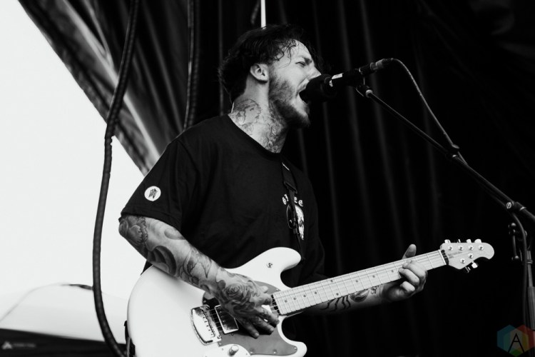 Counterparts performs at the 2017 Warped Tour at the Lakewood Amphitheatre in Atlanta on June 29, 2017. (Photo: Irma Ali/Aesthetic Magazine)