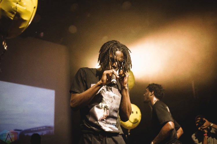 Daniel Caesar performs at Mod Club in Toronto on July 26, 2017. (Photo: Anton Mak/Aesthetic Magazine)