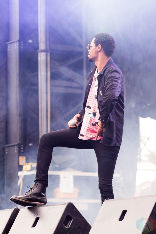 Danny Brown performs at Pitchfork Festival in Chicago on July 14, 2017. (Photo: Katie Kuropas/Aesthetic Magazine)