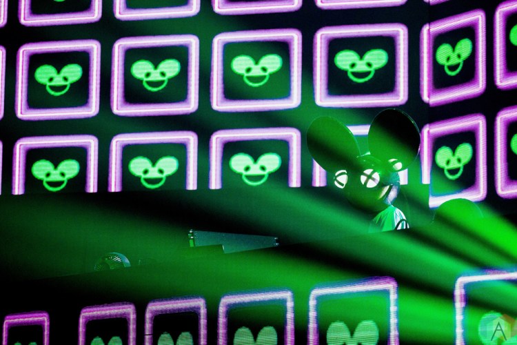 Deadmau5 performs at Rebel in Toronto on July 21, 2017. (Photo: Anton Mak/Aesthetic Magazine)