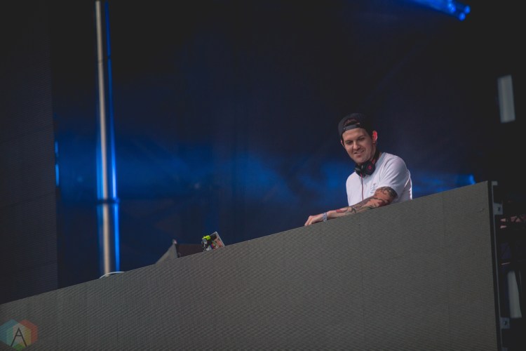 Dillon Francis performs at FVDED in the Park in Surrey, BC on July 7, 2017. (Photo: Isaac Wray/Aesthetic Magazine)
