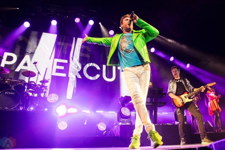 Duran Duran performs at Rogers Place in Edmonton on July 10, 2017. (Photo: Dana Zuk/Aesthetic Magazine)