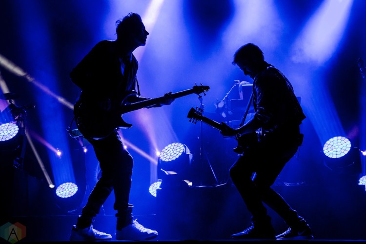 Duran Duran performs at Rogers Place in Edmonton on July 10, 2017. (Photo: Dana Zuk/Aesthetic Magazine)
