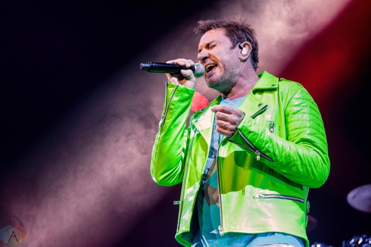 Duran Duran performs at Rogers Place in Edmonton on July 10, 2017. (Photo: Dana Zuk/Aesthetic Magazine)