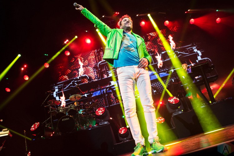 Duran Duran performs at Rogers Place in Edmonton on July 10, 2017. (Photo: Dana Zuk/Aesthetic Magazine)