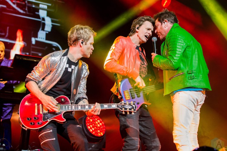 Duran Duran performs at Rogers Place in Edmonton on July 10, 2017. (Photo: Dana Zuk/Aesthetic Magazine)