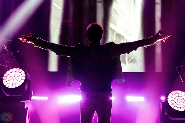 Duran Duran performs at Rogers Place in Edmonton on July 10, 2017. (Photo: Dana Zuk/Aesthetic Magazine)