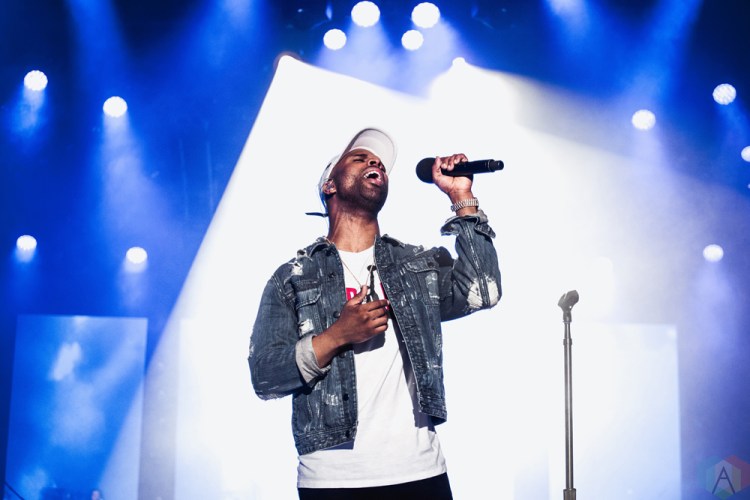 DVSN performs at Nathan Phillips Square in Toronto on July 2, 2017. (Photo: Anton Mak/Aesthetic Magazine)