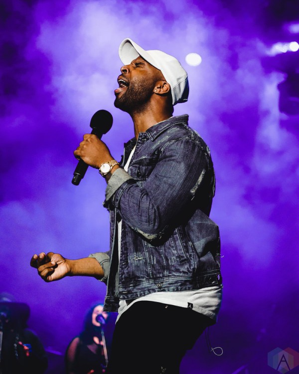 DVSN performs at Nathan Phillips Square in Toronto on July 2, 2017. (Photo: Anton Mak/Aesthetic Magazine)