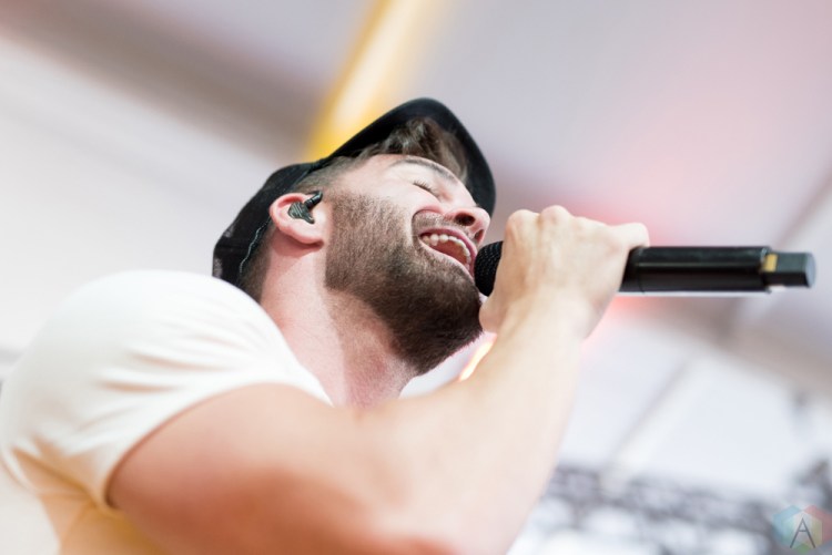 Dylan Scott performs at Faster Horses Music Festival in Michigan on July 21, 2017. (Photo: Jennifer Boris/Aesthetic Magazine)