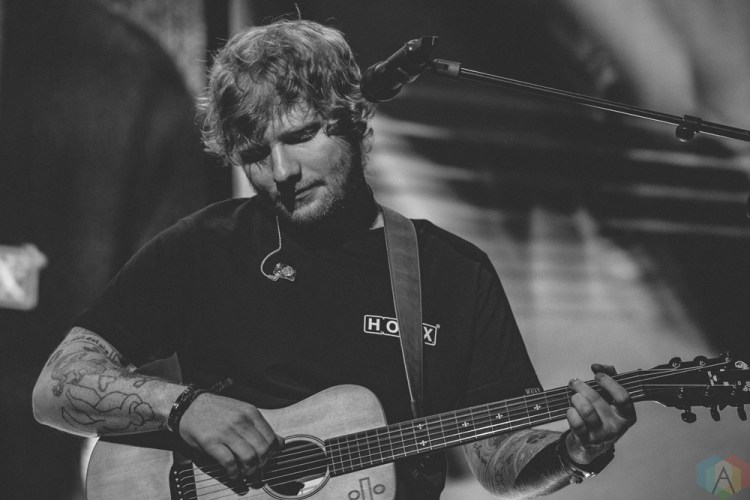 Ed Sheeran performs at the Air Canada Centre in Toronto on July 7, 2017. (Photo: Rick Clifford/Aesthetic Magazine)