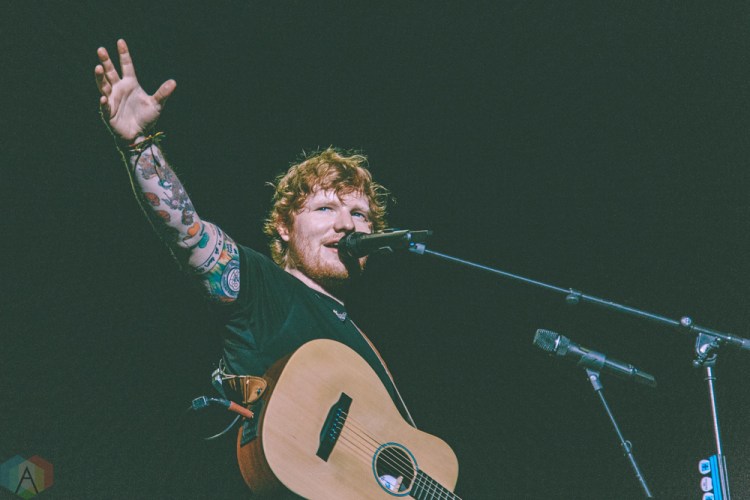 Ed Sheeran performs at the Air Canada Centre in Toronto on July 7, 2017. (Photo: Rick Clifford/Aesthetic Magazine)