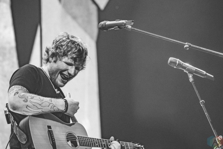Ed Sheeran performs at the Air Canada Centre in Toronto on July 7, 2017. (Photo: Rick Clifford/Aesthetic Magazine)